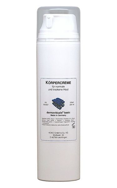 dermaviduals K&Ouml;RPERCREME KOKO-KC-200 фото